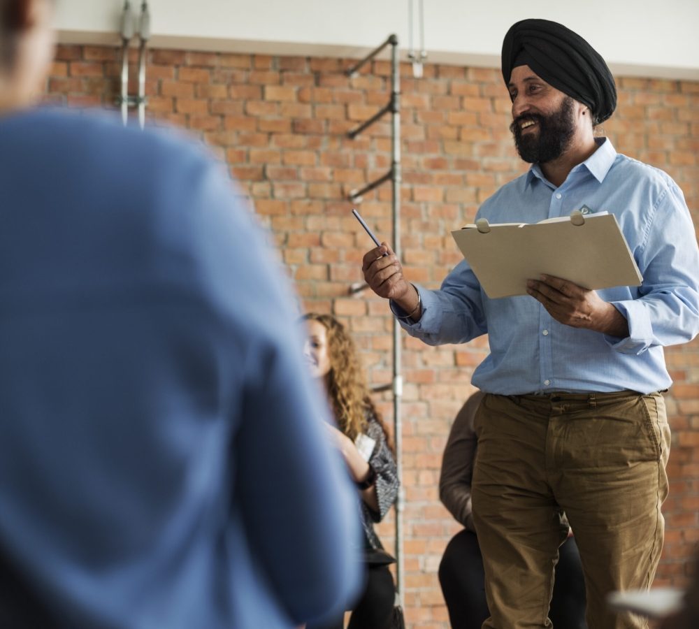 People Meeting Seminar Office Concept